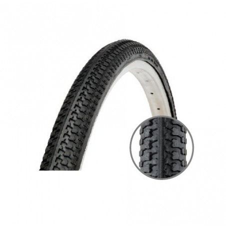 Solid rubber heel with 1.75 x 24 20 - 22 mm BRN - 1
