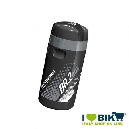 Borraccia Portaoggetti 500 ml. Nera/Grigia BRN - 1