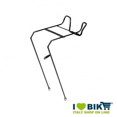 Portacesto 24 con portafanale laterale nero  - 1