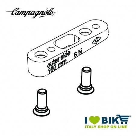 Adattatore pinza freno a disco post 140 a 160 Campagnolo - 1
