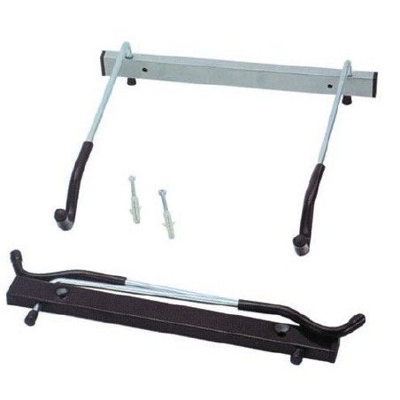 Bike holder wall with folding arms  - 1