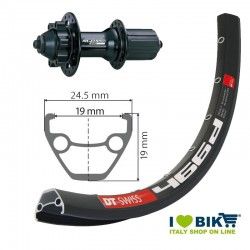 Rear wheel disk 26x1.9 XLC 6 holes, DT-Swiss 466D Disc 32 holes  - 1
