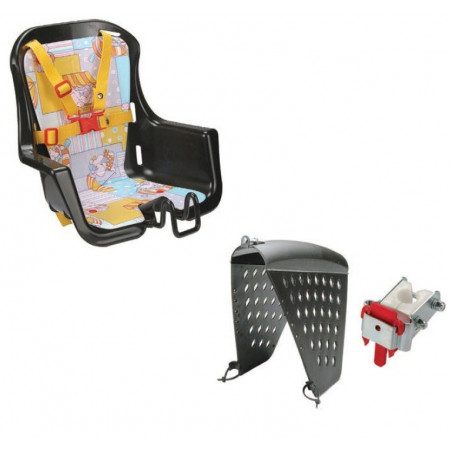 Front seat Luna black  - 1