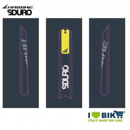 Adesivo per skidplate E-Bike Sduro 2018, giallo  - 1