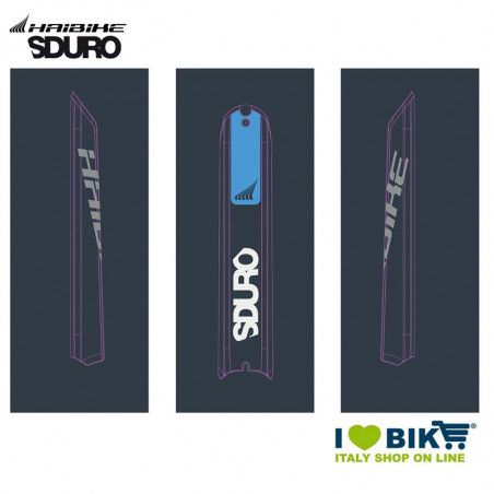 Adesivo per skidplate E-Bike Sduro 2018, azzurro  - 1
