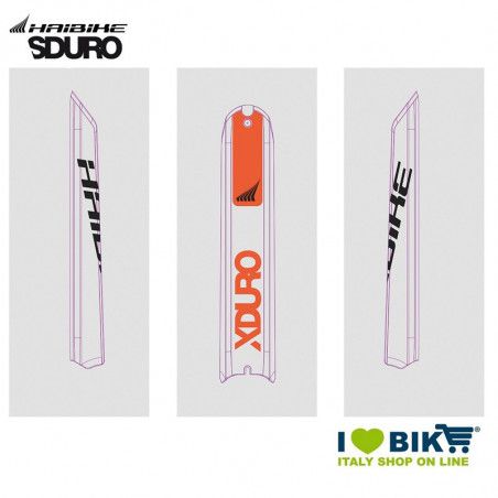 Skidplate sticker E-Bike Sduro 2018, orange-red  - 1