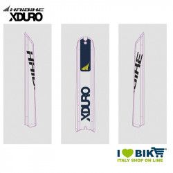Skidplate sticker E-Bike Xduro 2018, blue and yellow  - 1