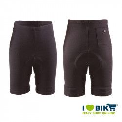 Pantaloncino Ciclismo BRN VINTAGE, in lanetta nera BRN - 1