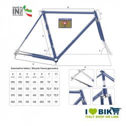 Bike Frame BRN VINTAGE Blue Volterra, 2019 BRN - 1 2