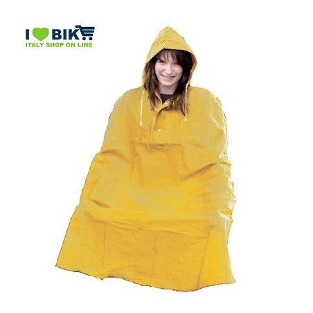 Rain Poncho for adult YELLOW Wowow - 1
