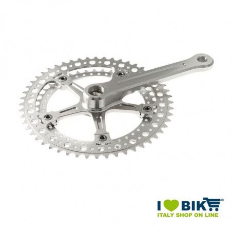 Crankset BRN VINTAGE Hole Double (right + left) Silver, 36-48 teeth BRN - 1