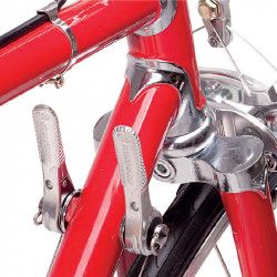 Couple of friction gear levers with frame support, 2019  - 1 2