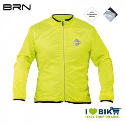 Giacca Antivento BRN Manica Lunga giallo fluo BRN - 1