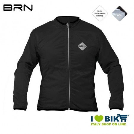 Giacca Antivento BRN Manica Lunga nera BRN - 1