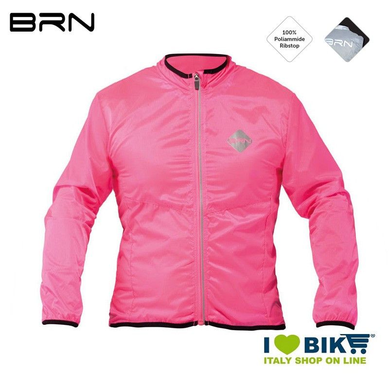 Fluo Fucsia wind-resistant BRN sleeve long jacket BRN - 1