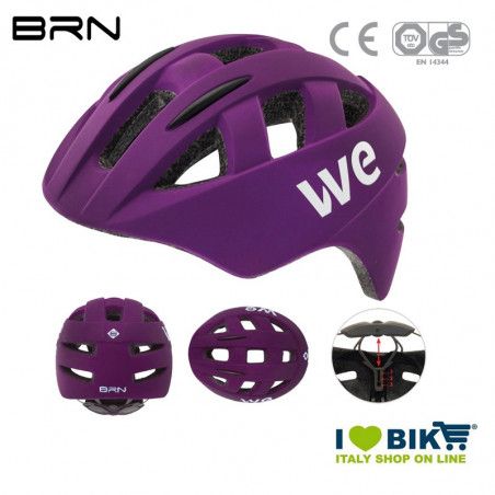 Helmet BRN WE, one size, 54-58 cm, matt lilac BRN - 1
