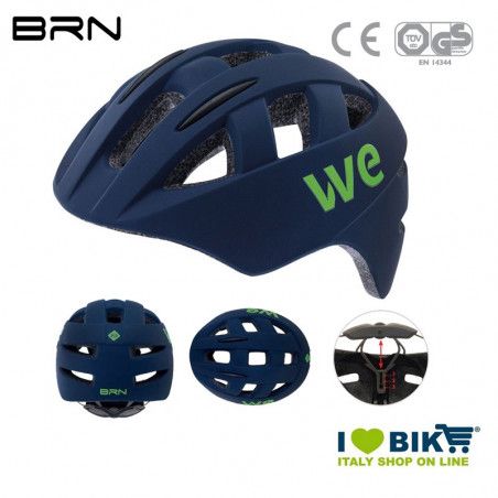 Helmet BRN WE, one size, 54-58 cm, matt blue BRN - 1
