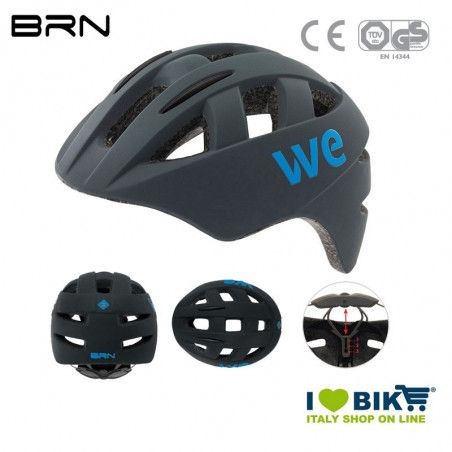 Helmet BRN WE, one size, 54-58 cm, matt grey BRN - 1