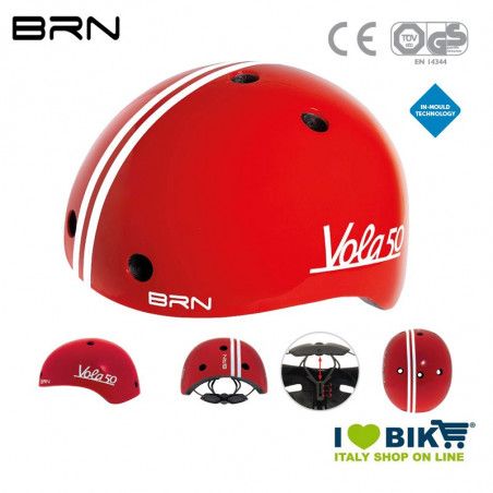 Child Helmet BRN Vola 50, Red BRN - 1