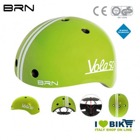 Child Helmet BRN Vola 50, Green BRN - 1