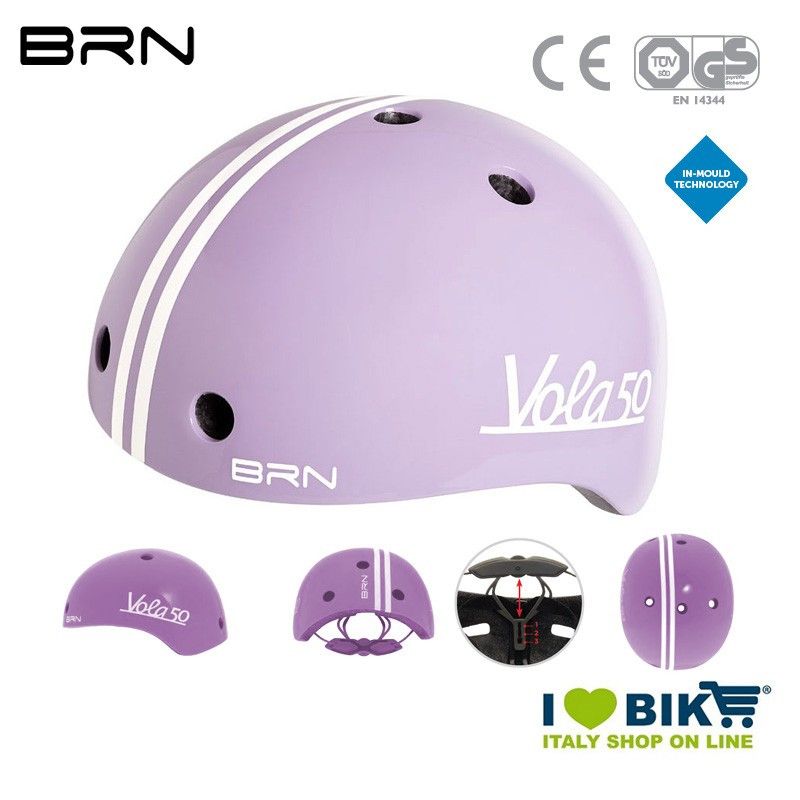Child Helmet BRN Vola 50, Lilac BRN - 1