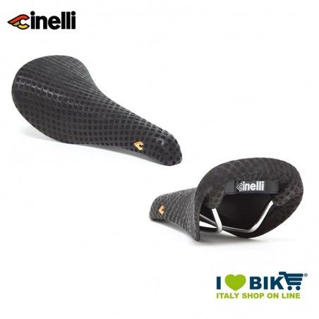 Cinelli VOLARE Saddle in Chromoly Steel, black  - 4