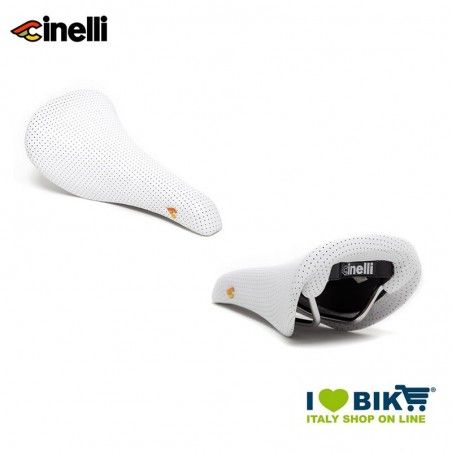 Cinelli Sella VOLARE in Acciaio Chromoly, bianca  - 4