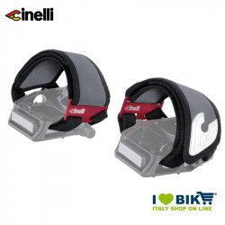 Cinelli Cinturini Kinks Straps Riflettenti, neri  - 1