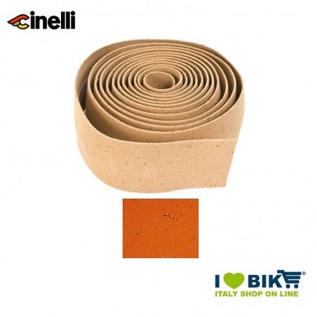 Cinelli Cork ribbon bar tape, orange  - 2