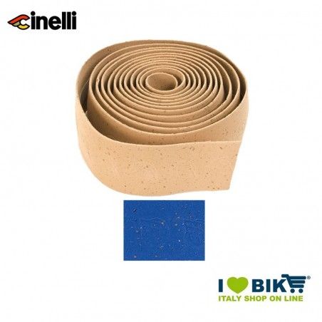 Cinelli nastro manubrio Cork, blu  - 2