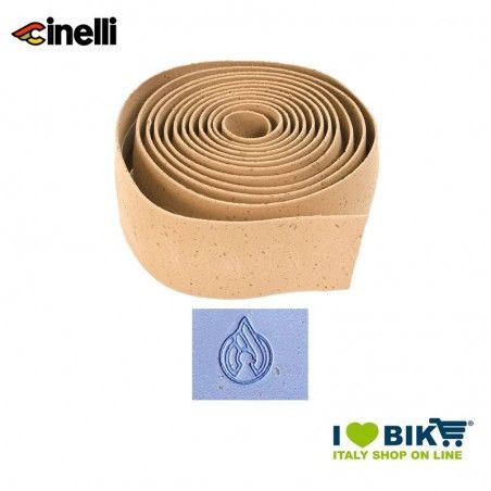 Cinelli nastro manubrio Cork, Blue Prince  - 2