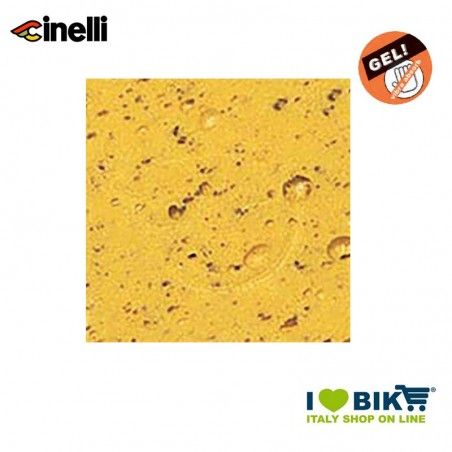 Cinelli Cork Gel ribbon bar tape, yellow  - 1