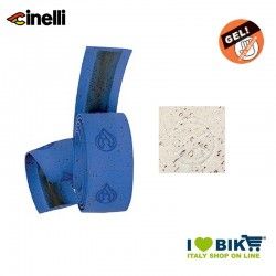 Cinelli Cork Gel ribbon bar tape, white  - 1 2
