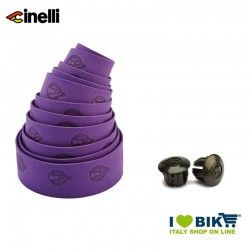 Handlebar tape Classic Eva Purple with black plugs  - 1