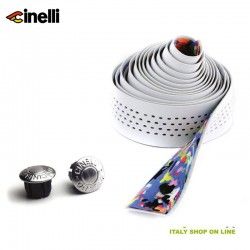 Handlebar Caleido Multidensity White with crystal caps  - 1