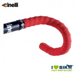 Handlebar Cinelli Bubble red, with caps  - 1