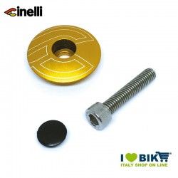Fork top cap 1 1/8 32mm aluminium alloy, Gold  - 1