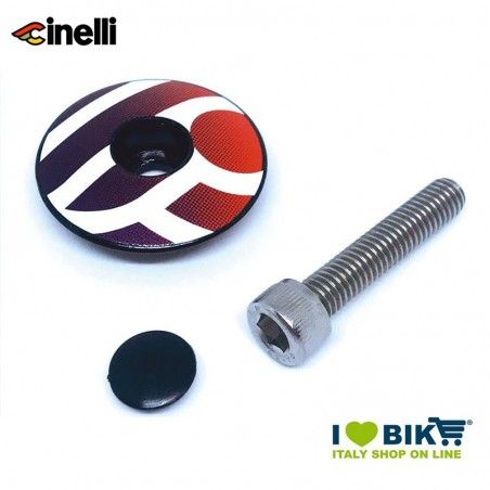 Fork top cap 1 1/8 32mm aluminium alloy, Wing Logo  - 1