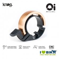 Bike Bell 25,4 - 31,8 mm, Knog Oi Classic, Gold Knog - 1