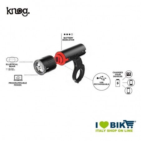 Led Light 1000 LUMENS / 5000mAh PWR TRAIL with usb recharge Knog - 2