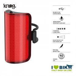 Fanale posteriore 150 Lumens Cobber Mid con ricarica usb Knog - 1