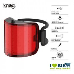 Fanale posteriore 55 Lumens Lil' Cobber con ricarica usb Knog - 1