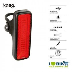 Rear led light 44 Lumens Blinder MOB MR CHIPS V, waterproof Knog - 1
