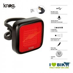 Rear led light 44 Lumens Blinder MOB MR CHIPS, waterproof Knog - 1