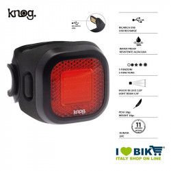 Rear led light 11 lumens Blinder MINI CHIPPY Knog - 1