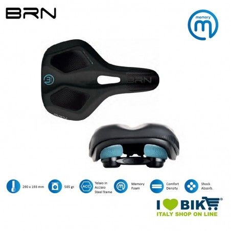 Saddle 290x193 mm Memory Foam Flow, Unisex, Relax SMP - 2