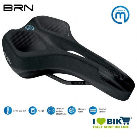 Saddle 273x195 mm Memory Foam Flow, Man SMP - 1