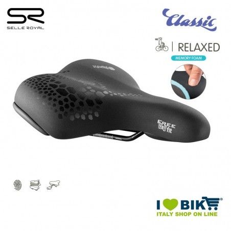 Saddle 257x210 mm Selle Royal Freeway Fit classic, Unisex  - 1