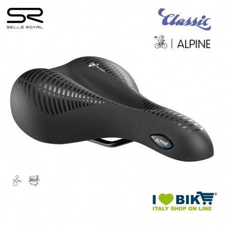 Saddle 256x158 mm Selle Royal Alpine, Unisex  - 1