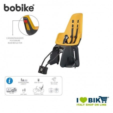 Seggiolino Bobike MAXI ONE posteriore giallo Bobike - 1